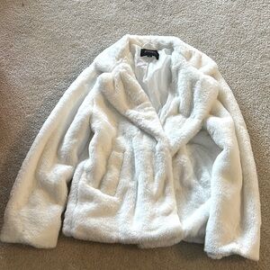 Ambiance Outerwear Faux Fur Jacket